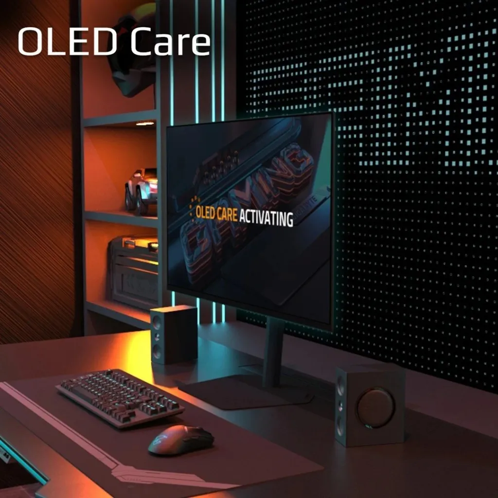 Monitor gaming Gigabyte MO27Q2, 27 inç, OLED, QHD, 240Hz - 8