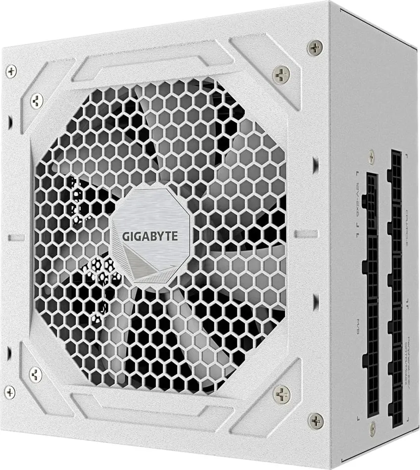 Kasë Gigabyte UD1000GM PG5 ICE, 1000W, 80 PLUS Gold, e bardhë - 2