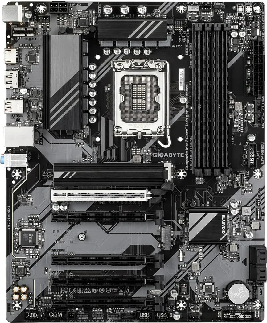 Pllakë amë Gigabyte B760 DS3H GEN5, ATX, Socket 1700 - 2