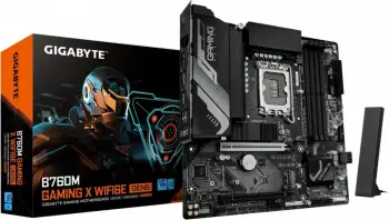 Pllakë amë Gigabyte B760M Gaming X, DDR5, Wi-Fi 6E, Micro ATX