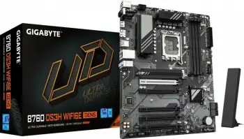 Pllakë amë GIGABYTE B760 DS3H WIFI6E GEN5, DDR5, Wi-Fi 6E, e zezë