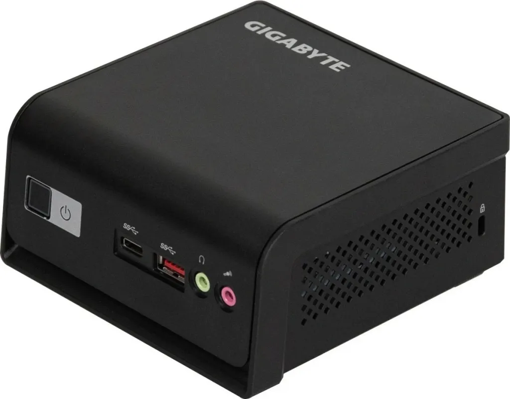 Mini-PC Gigabyte BRIX GB-BTIP-N150 (D), barebone, zi - 1