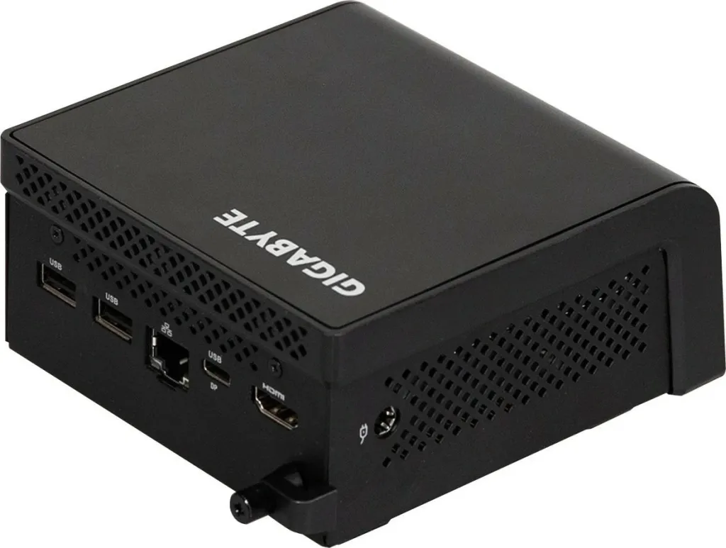 Kasë Gigabyte BRIX GB-BTIP-N250 (D), mini-PC, barebone, e zezë - 2