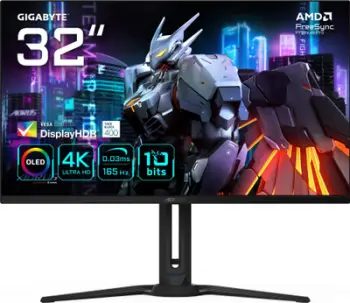 Monitor, Gigabyte AORUS FO32U, 32", ekran i rrafshët TFT/LCD, i zi