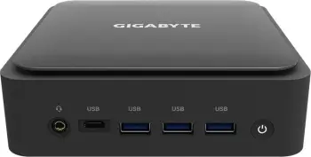 Mini PC Gigabyte GB-BEI3H-1220, M.2, PCI Express, Serial ATA, Ethernet LAN, Wi-Fi 6E, e zezë