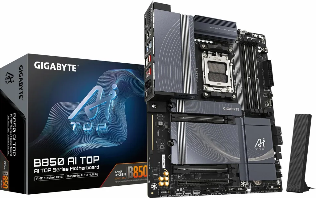 Pllakë amë Gigabyte B850 AI TOP, AM5 - 1