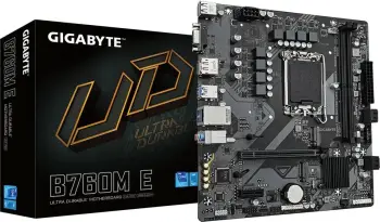 Pllakë amë Gigabyte B760M E, Socket 1700, micro ATX