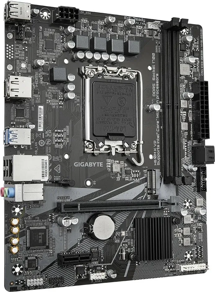 Pllakë amë Gigabyte GA-H610M K V2, Socket 1700, micro ATX - 3