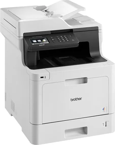 Printer multifunksional Brother DCP-L8410CDW, 3-në-1, 31 ppm, i hirtë - 2