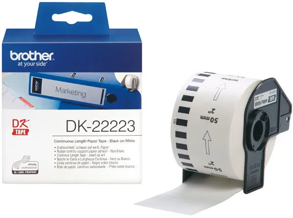 Rrotull letre Brother DK22223 - 1