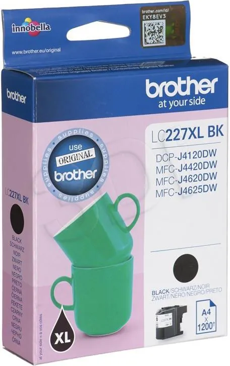 Ngjyrë për printer Brother LC227XLBK, e zezë - 1