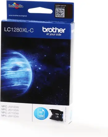 Ngjyrë Brother LC-1280XLC, e kaltër e lehtë