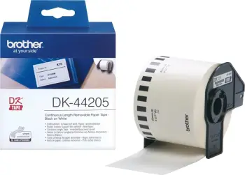 Shirit i laminuar Brother DK44205, 62 mm x 36 m, i bardhë