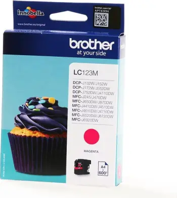 Ngjyrë Brother LC-123M, vjollcë