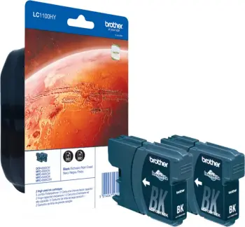 Ngjyrë Brother LC-1100HY BKBP2, 2 ngjyra