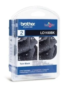 Set ngjyra për printer Brother LC-1100 BKBP2, 900 faqe, e zezë - 1