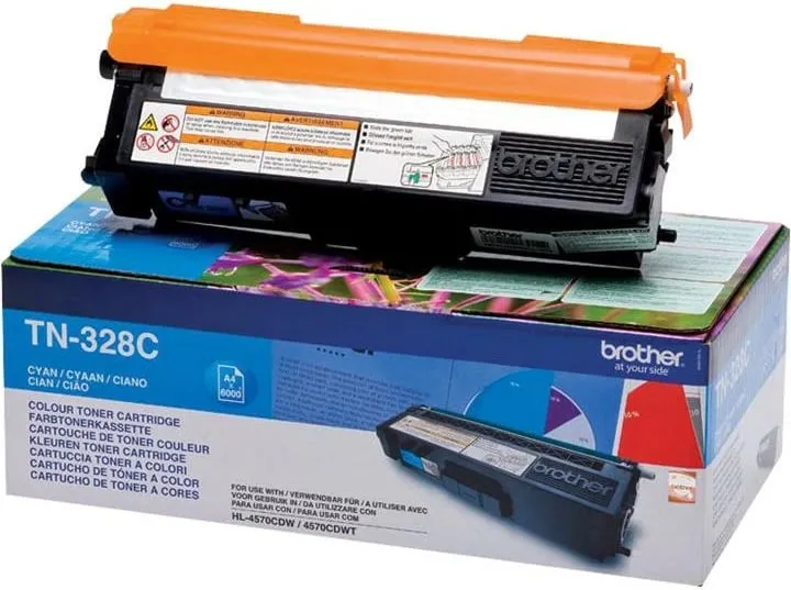 Toner Brother TN-328C, i kaltër - 2