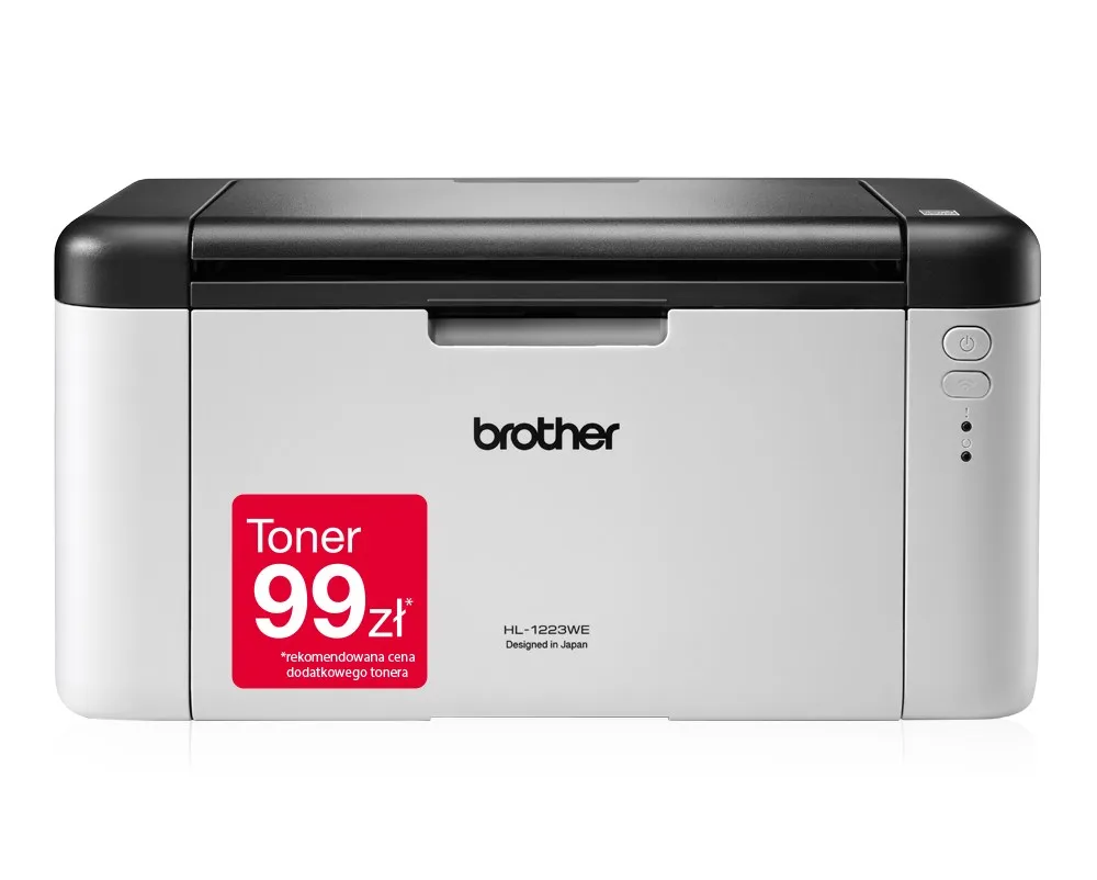 Printer Brother HL-1223WE, LED, i zi / i bardhë - 1