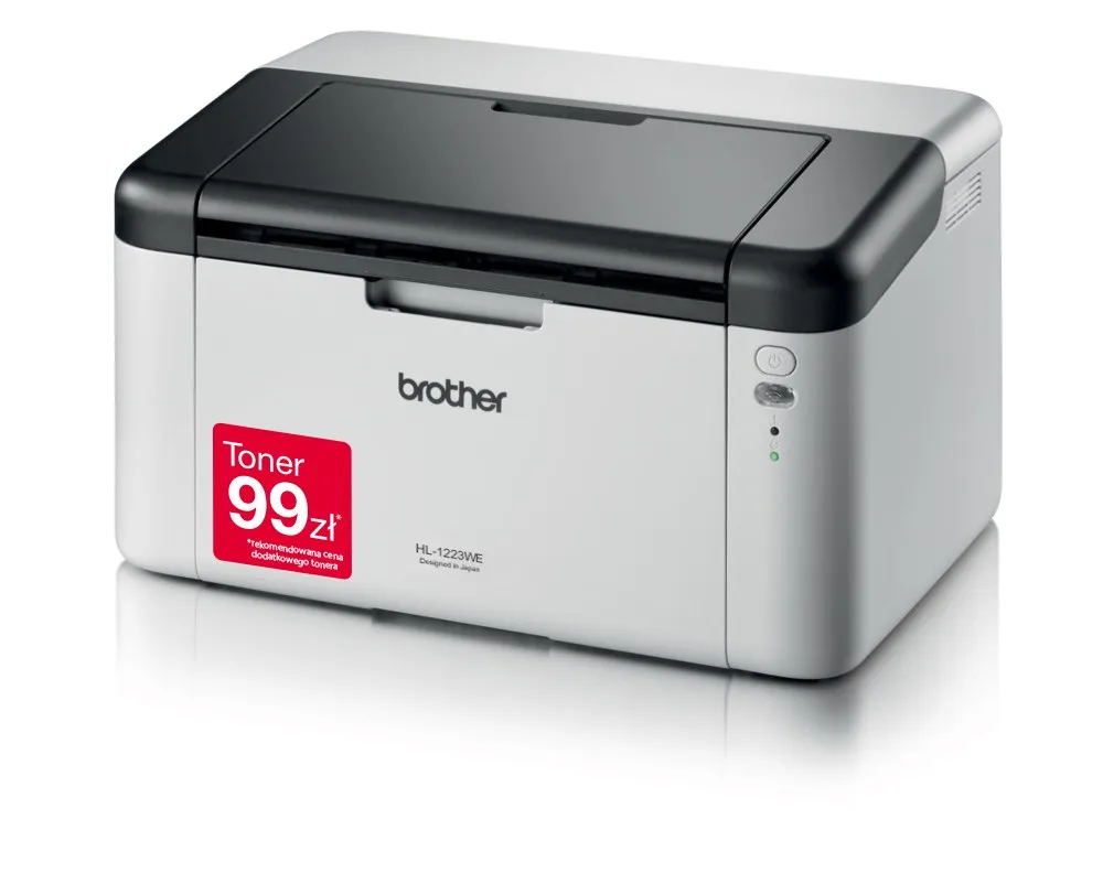 Printer Brother HL-1223WE, LED, i zi / i bardhë - 2