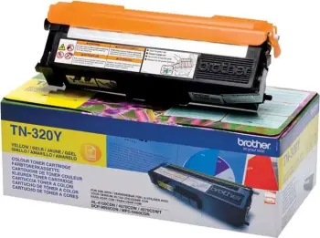 Toner Brother TN-320Y, i verdhë