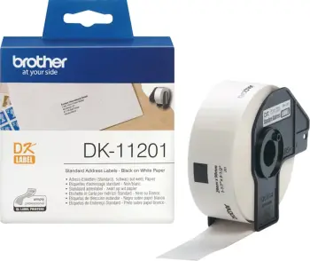 Letër për printer Brother - DK11201, 29 x 90 mm, 400 copë