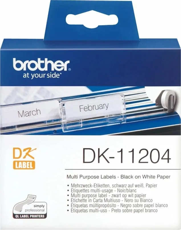 Letër për etiketim Brother DK11204 - 2