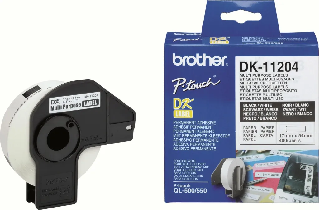 Letër për etiketim Brother DK11204 - 4