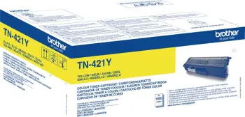 Toner i printerit Brother TN-421Y, i verdhë