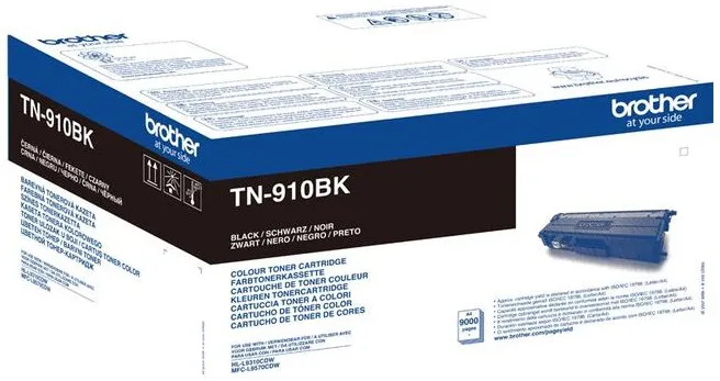 Toner për printer Brother TN-910BK, ngjyrë të zezë - 1