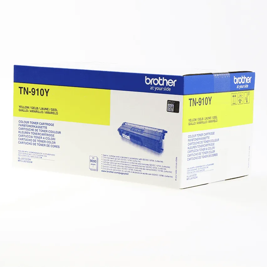 Toner Brother TN-910Y, i verdhë - 1