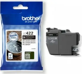 Ngjyrë për printer Brother LC422BK, e zezë