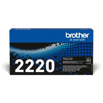 Toner Brother TN-2220 deri në 2.600 faqe sipas ISO/IEC 19752 – Zezë