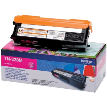 Toner Original Brother TN-328M Magenta Cartridge / 6,000 faqe – Me ngjyra