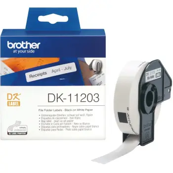 Toner Original Brother DK-11203 Die-Cut Labels