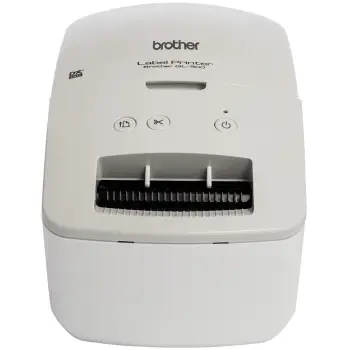 Printer etiketa Brother QL-600G, Direct thermal, 300x600 DPI, Wired & Wireless, 62mm, gri/bardhë