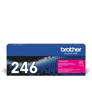 Toner Original Brother TN-246M Magenta Cartridge / 2,200 faqe (ISO/IEC 19798)