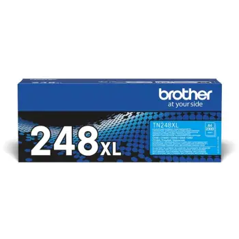 Toner Brother TN-248XLC Cartridge Original / High Yield / Up to 2,300 Pages (ISO/IEC 19798) – Blu