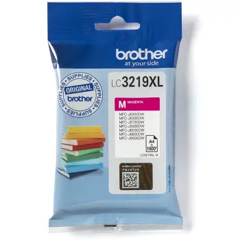 Kasetë ngjyrash Brother LC3219XLM, Magenta, 1500 faqe