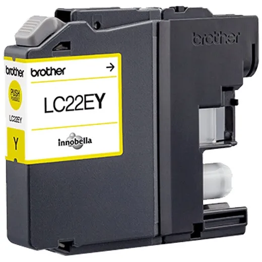 INK Brother LC-22EY – Verdhë - 1