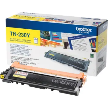 Toner Original Brother TN-230Y Cartridge – HL-3040CN/3070CW. MFC-9120CN/9320CW / 1,400 faqe – Verdhë