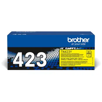 Toner Brother TN-423Y Gelb bis zu 4.000 Seiten nach ISO 19798