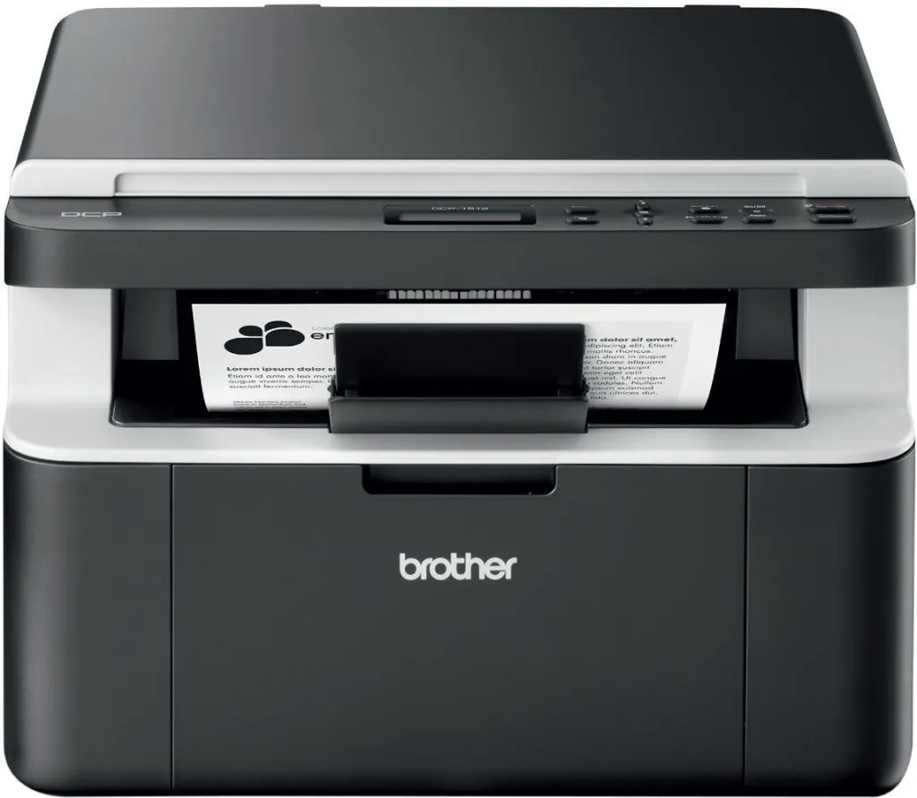 Printer Multifunksional BROTHER MFC Laser DCP1512EYJ1 / Print, Scan, Copy / A4 / Up to 20 ppm / e zezë - 1