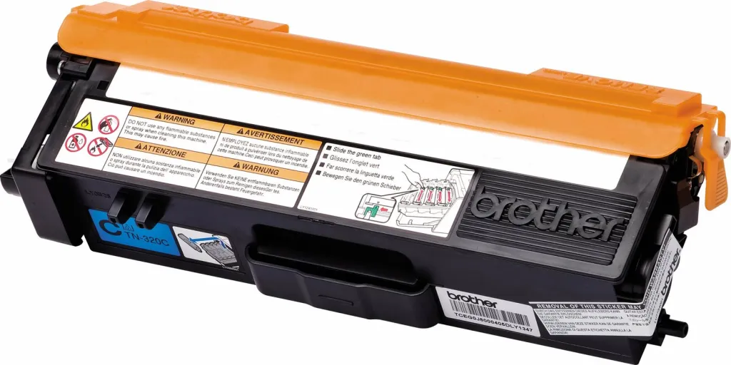 Toner Brother TN-320C, Cian, për printer laser - 3