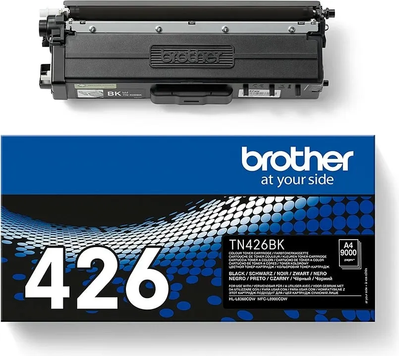 Toner, Brother, TN-426BK, 9000 faqe, e zezë - 4