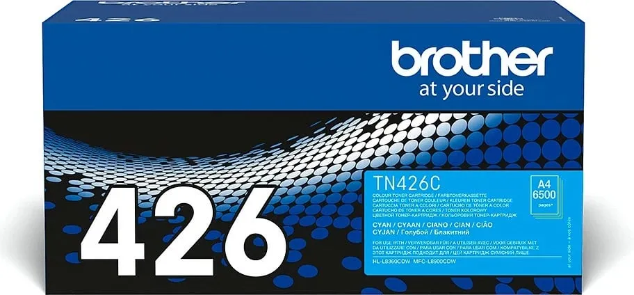 Toner Brother TN-426C, rendiment 6500 faqe, cyan - 1