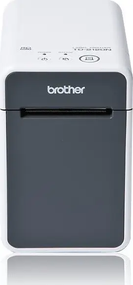Printer etiketash Brother TD-2125N, direct thermal, rrjet, i bardhë