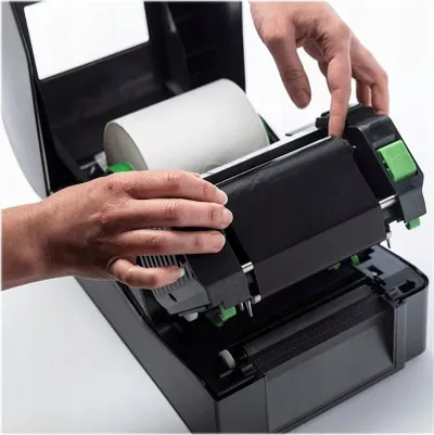 Ribon printimi Brother BWP-1D300-110, 110mm, 300m, i zi - 3
