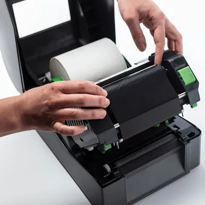 Ribon printimi Brother BWP-1D300-110, 110mm, 300m, i zi - 5