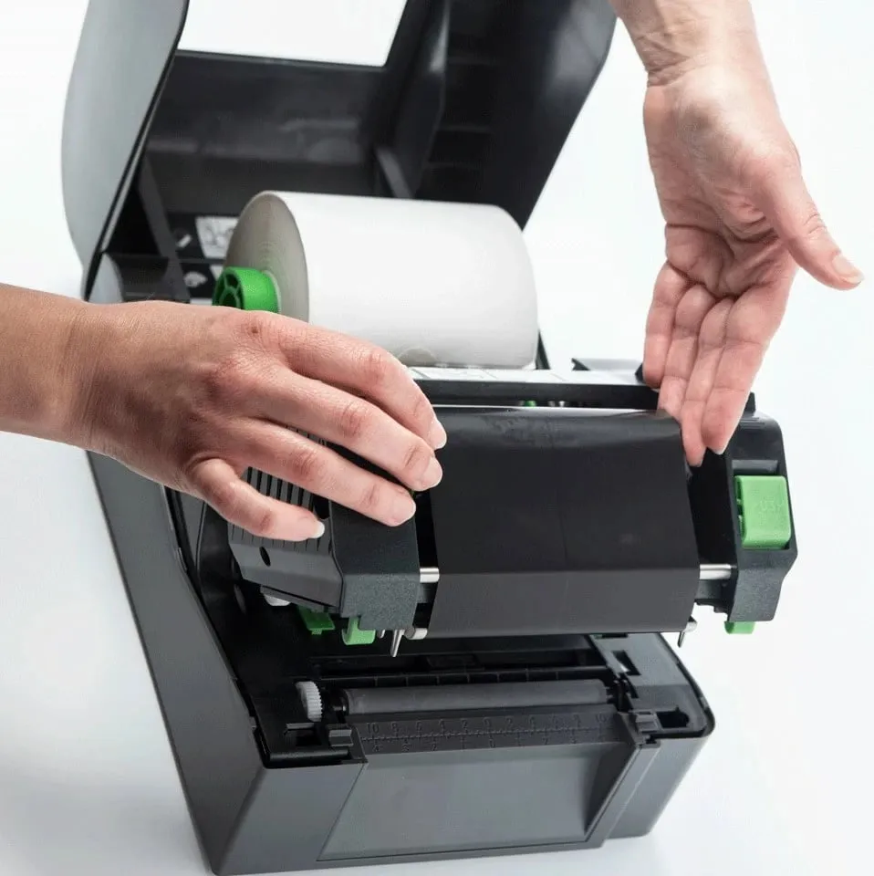 Printer etiketa Brother TD-4520TN, 203 dpi, USB Ethernet, gri - 4