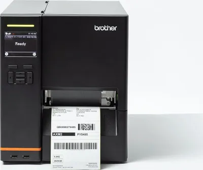 Printer etiketash Brother TJ-4420TN, termik, me kabëll, i zi - 5